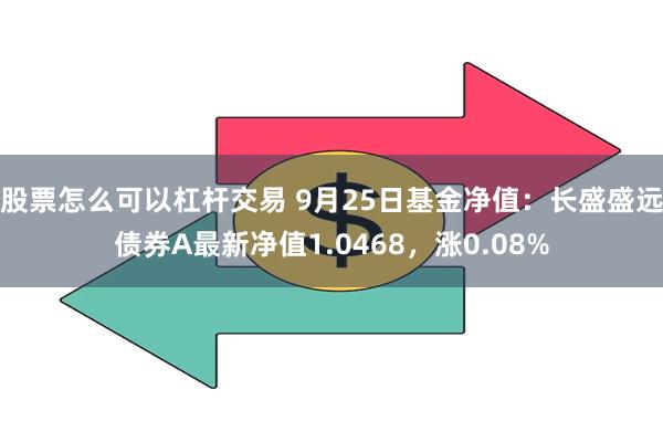 股票怎么可以杠杆交易 9月25日基金净值：长盛盛远债券A最新净值1.0468，涨0.08%