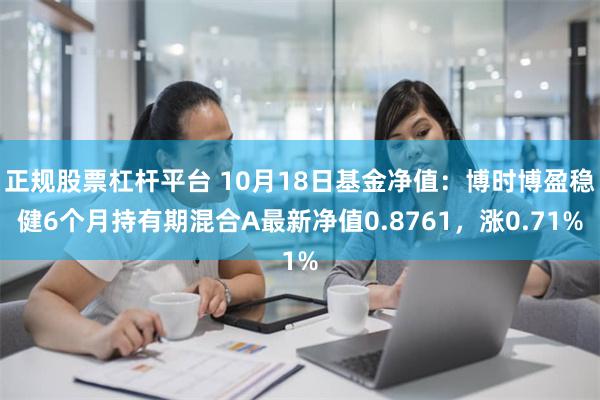 正规股票杠杆平台 10月18日基金净值：博时博盈稳健6个月持有期混合A最新净值0.8761，涨0.71%