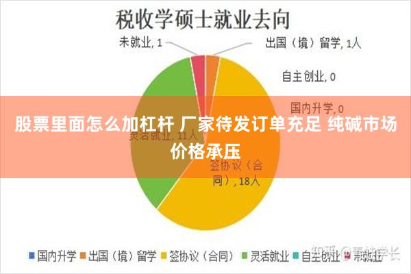 股票里面怎么加杠杆 厂家待发订单充足 纯碱市场价格承压