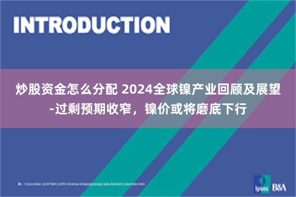 炒股资金怎么分配 2024全球镍产业回顾及展望-过剩预期收窄，镍价或将磨底下行